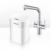 Baterie de bucatarie, METAL-FREE, cu 3 cai (circuite) pentru PURE - ULTRA-FILTRU
